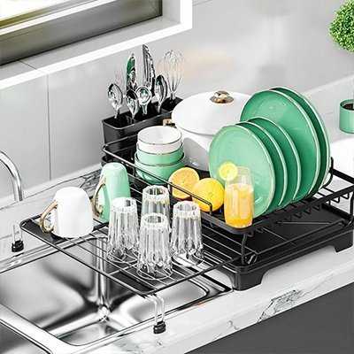 Egouttoir vaisselle | Compact & Organisé - Range moi ça