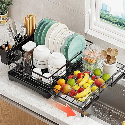 Egouttoir vaisselle | Compact & Organisé - Range moi ça