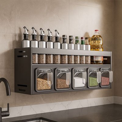 Étagère à épices | Modulable - Range moi ça