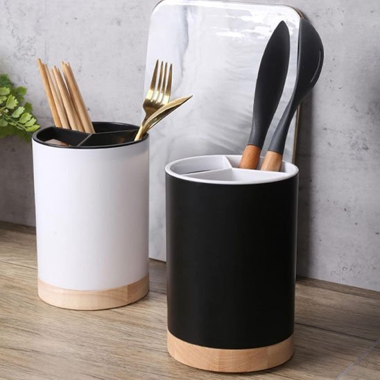 Pot à Ustensiles de Cuisine | Design Pratique - Range moi ça