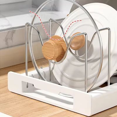Range couvercle | OrganiseChef - Range moi ça