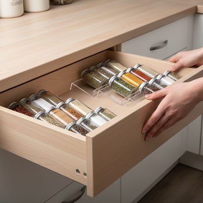Rangement epices tiroirs | Modulable - Range moi ça