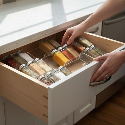 Rangement epices tiroirs | Modulable - Range moi ça